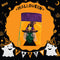 Halloween Trick or Treat Bags for Kids Candy Drawstring Gift Sack Tote (B)