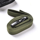 Outdoor Adjustable Luggage Belt Strap with Buckle Packing Rope (Army Green)