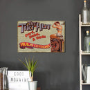 Metal Tin Sign Poster Retro Girl Plate Plaque for Bar Pub Club Wall Art (D)