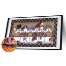 5D Snowman Mosaic Diamond Painting Drawing Full Round Drill DIY Art Handcraft