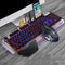 K680 2.4G Wireless Rechargeable Backlight Keyboard Keypad Mouse Set (Black)
