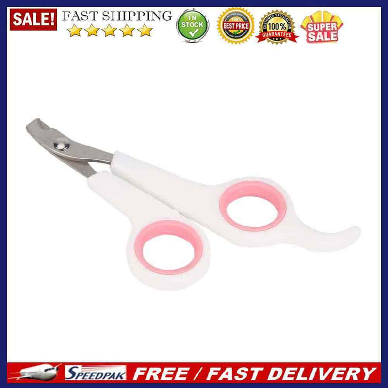 Dog Stainless Steel Nail Toe Scissors Pet Cat Rabbit Claw Grooming Clipper To