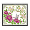 Partial Embroidery Flower Butterfly 14CT Printed Cross Stitch Cotton Kit Decor