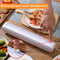 Food Wrap Dispenser - Suction Cup Design Reusable Foil and Cling Film Cutter