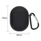 For Redmi AirDots 3 Pro Silicone Protective Case Cover w/ Keychain (Black) Newly