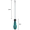 Insulated Handle Screwdrivers Electrician's Screw Driver (150mm/Straight) Newly