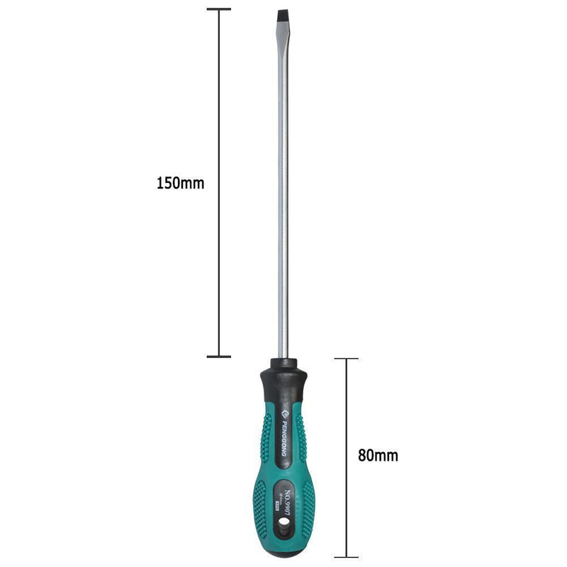 Insulated Handle Screwdrivers Electrician's Screw Driver (150mm/Straight) Newly