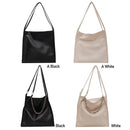3pcs Fashion Women PU Leather Shoulder Casual Large Handbags ( Black)