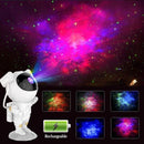 Galaxy Star Projector Starry Sky Night Light Astronaut Lamp Home Room Decoration