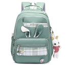 #A Fashion Backpack Cute Rabbit College Backpack Nylon Back Pack Pendant for T