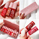 10pcs/set Pearlescent Lip Gloss Liquid Lip Glaze Moisturizing CA T2H5