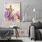 Abstract Cross Oil Paint By Numbers DIY Handpainted on Canvas Wall Art Pict
