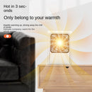 Warmer Home Office Room Desktop Fan Fast Heating Mini Heater Electric Heater
