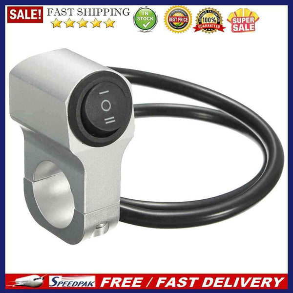 Motorcycle Aluminum Alloy Switch 2-way Double-control Spotlight Retro Switc