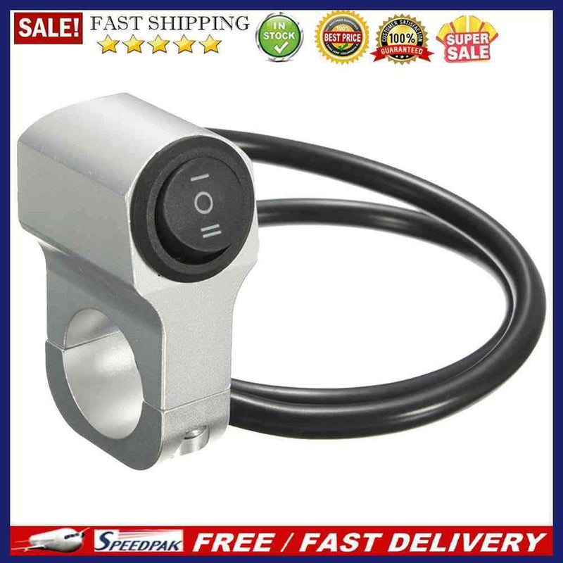 Motorcycle Aluminum Alloy Switch 2-way Double-control Spotlight Retro Switc