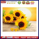 5D Diamond Painting DIY Sunflowers Embroidery Round Rhinestone Cross Stitch