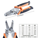 Multi-function Household Scissors Crimping Pliers Wire Stripper (120-6282) Newly