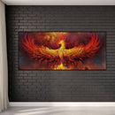Flaming Phenix Oil Paint By Numbers Kits Canvas Picture DIY Home Decoration Gift