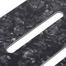 Double-Groove Guitar Back Plates Cover Guitar Anti-Scratch Plate (Black)
