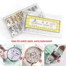 170pcs/box Watch Crown Replacement Watchmaker Repair Accessories Tool Kits Newly