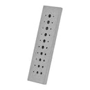 30 Holes Stainless Steel Riveting Stake Tool Punch Block Watch Repair Tool
