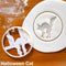 Witch Cat Pumpkin Shaped Biscuit Mold Cookie Embosser Mold Halloween Party