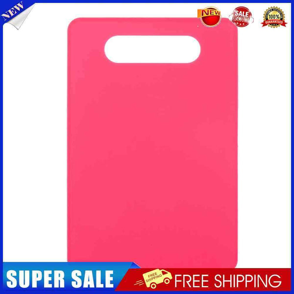 10pcs Plastic Non Slip Anti Bacterium Cutting Board Chopping Block(Red)
