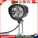 ABS Electric Bicycle 4 LED Headlight 12W Waterproof with Horn for Driving Newly
