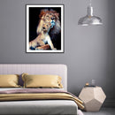 5D Diamond Painting Lion Mom and Son Full Round Drill DIY Mosaic Rhinestone