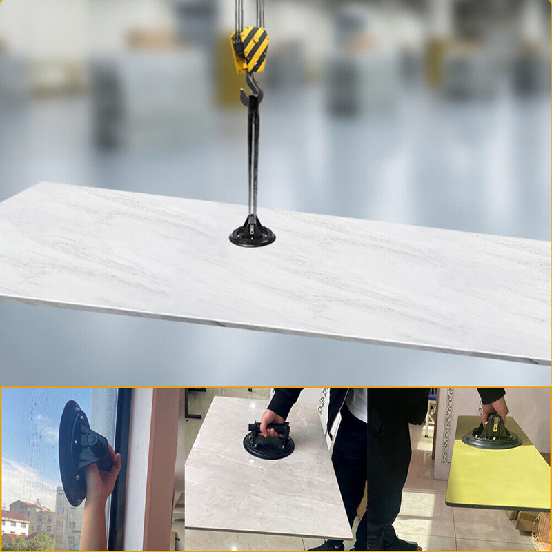 8 Inch Air Pump Vacuum Suction Cups Powerful Heavy-Duty Strong Hand Pump Sucker