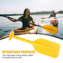 Retractable Portable Telescope Rafting Boat Paddle for Water Sport (Yellow)