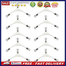 American 3 Way Fishing Jig Head Swivels Rolling Pole Connector Fishing Tackles