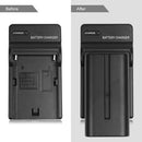 Home Travel Chargers for Sony NP-F550 Battery Charger Camera Battery