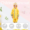 Kids Rain Suit Toddler Raincoat Unisex Baby Waterproof Coverall (Yellow S) Newly