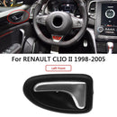 Interior Door Handle for Renault Clio II Megane I Scenic I Chrome (Left)