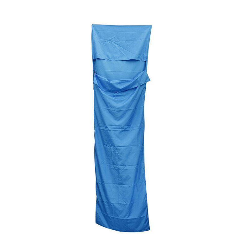 Single Close-Fitting Sleeping Bag Portable with Zipper Anti-Static for Traveling