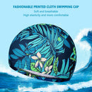 Swimming Caps Women Men Waterproof Ear Hair Protection Swim Hat (Green) Newly