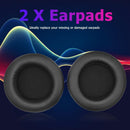 2pcs Earphone Earpads Leather Soft Foam Cushion for AKG K52 K72 K92 K240 Headset