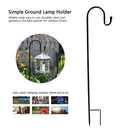 Outdoor Light Holder Stand Pole Camping Lamp Fixing Pole Detachable Light H