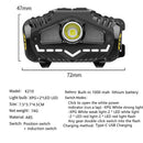 Lamp XPG Induction Headlight Work Headlamp Outdoor Searchlight Fishing Light