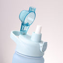 Outdoor Water Bottle with Straw BPA Free Gradient Drinking Cup (Green) Newly