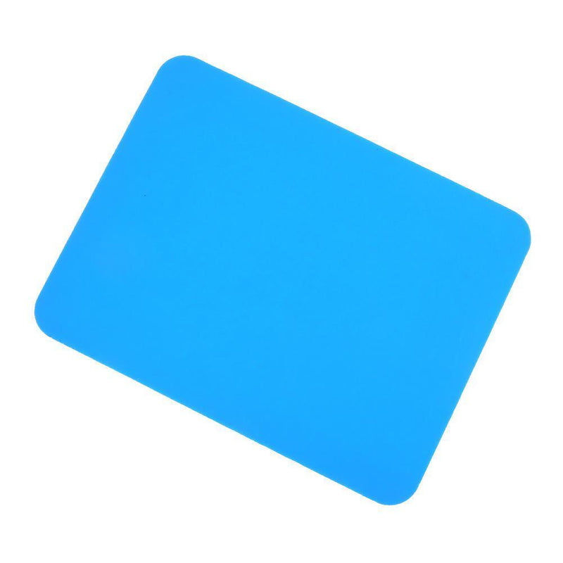 Silicone Anti-Slip Mouse Pad Waterproof Home Office Table Mat(Blue)