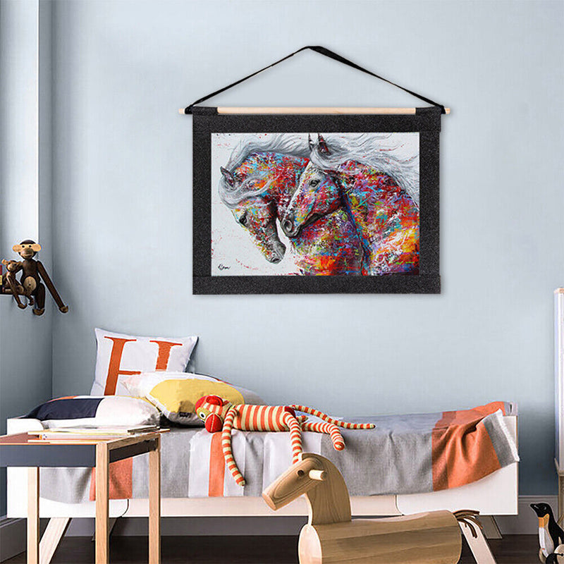 DIY Diamond Painting Wall Hanging Decor Poster Photo Frame Accessory (43cm)