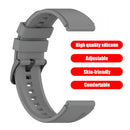 Silicone Strap Replacement Belt for Huawei Watch GT 2 Pro Watchband (Grey)