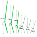 5pcs/set Outdoor Fishing Gear Accessories Plastic Luminous Tube Balance Brack