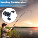 7.2/1 Metal Low Profile Baitcasting Fishing Reel Lure Anti-Tangle Fishing Reel