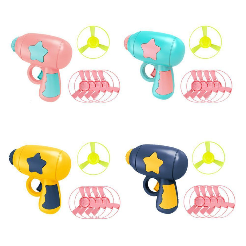 Cats Interactive Toys Flying Saucer Luminous Dragonfly Disc (Light Blue)