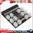 1200W PSU Breakout Board 12 Ports ATX 6 Pin for DPS-800GB 1200FB 1200QB A Newly