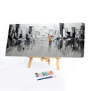 DIY Acrylic Paint by Numbers City Scenery Hand Painted Coloring Drawing Kit Gift