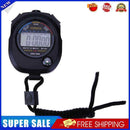 Waterproof LCD Digital Stopwatch Timer Chronograph Counter Sport Alarm